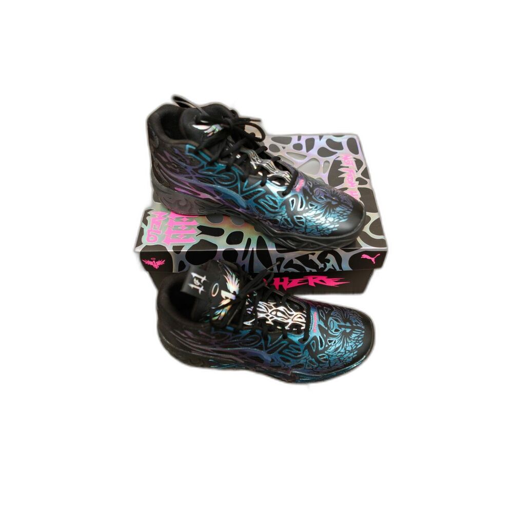 Puma MB.01 Not From Here LaMelo Ball Basketball Shoes 9.5 Black 311310-01 w Box